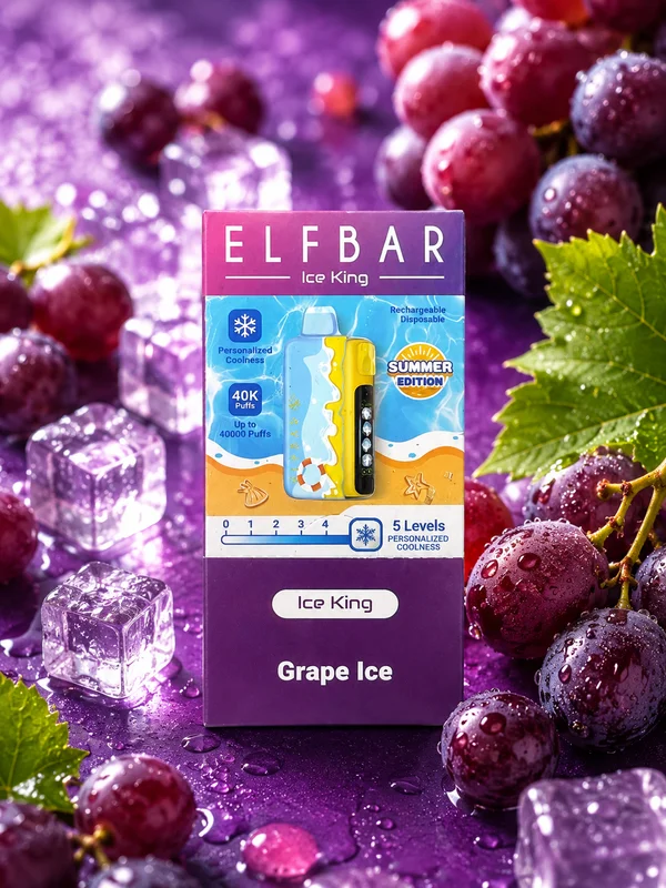 Elfbar Ice king Grape Ice